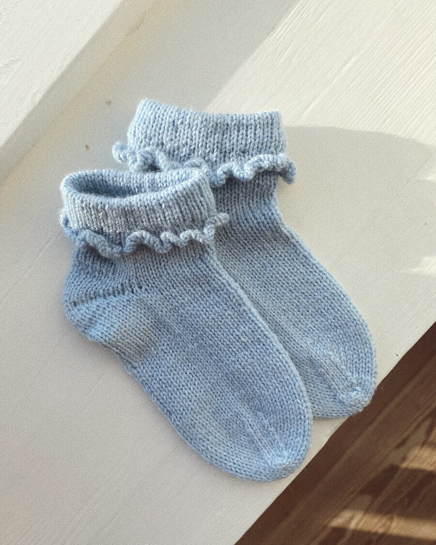 Ruffle Socks Junior PetiteKnit