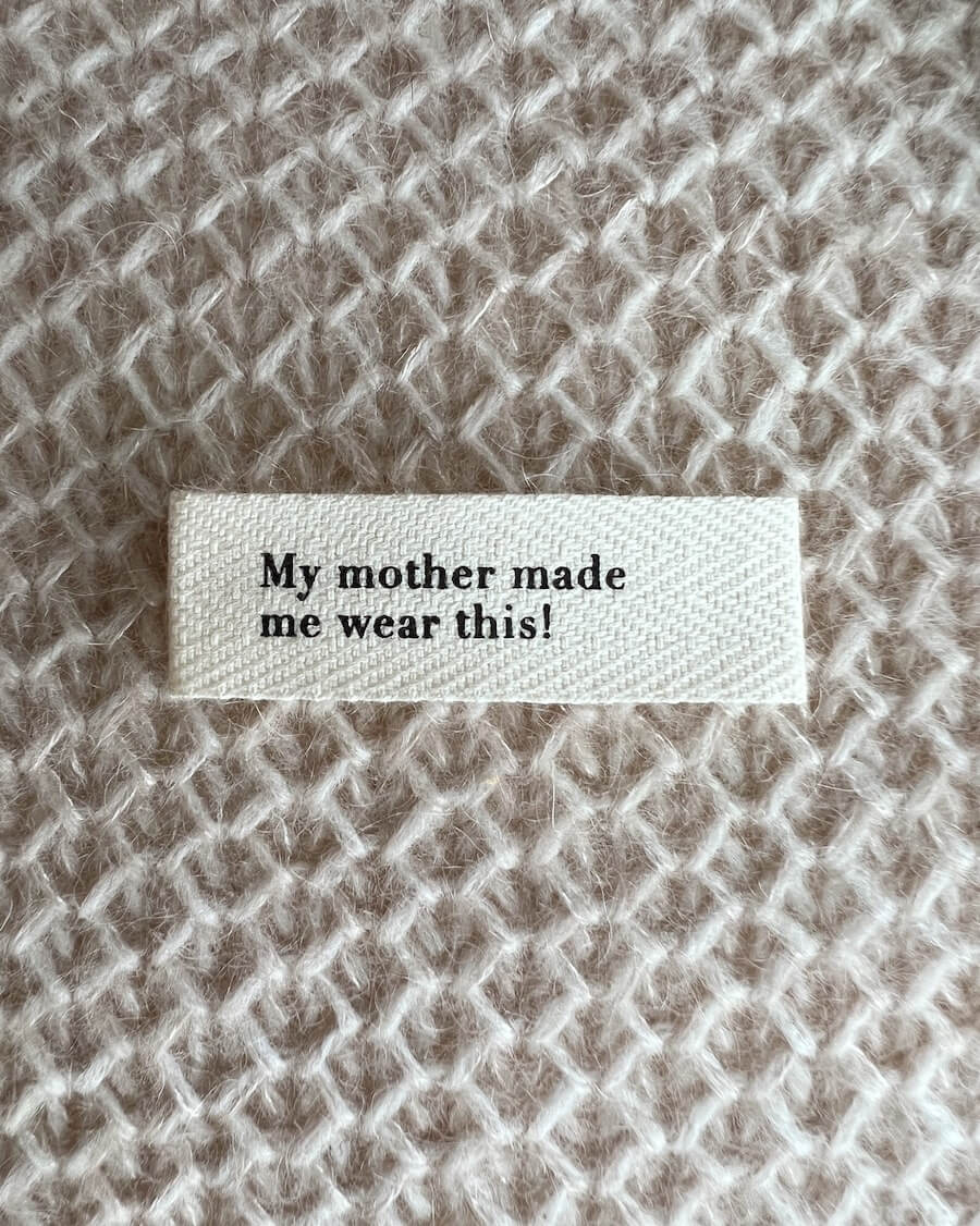 Petite Knit Label My mother made me wear this!